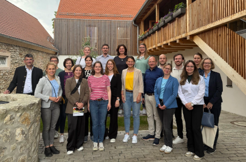 Gruppenfoto der ILE Vertretenden beim Netzwerktreffen im Juni 2025